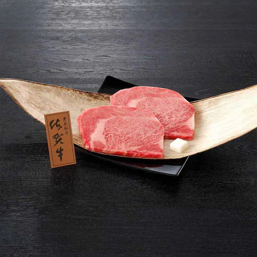 【冷凍】大西食品 佐賀県産 佐賀牛ロースステーキ 250g×2セット 【時間指定不可】【代引不可】【同梱不可】_0