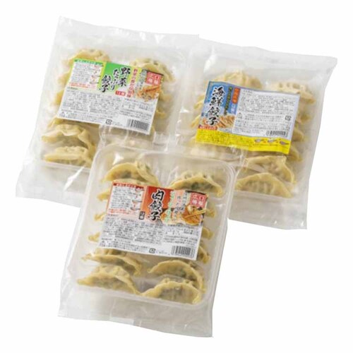 【冷凍】美勢商事 3種の餃子セット 36個 【時間指定不可】【代引き不可】_0