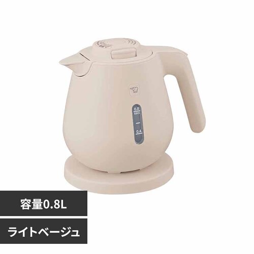 象印 電気ケトル CK-DC08-CM ライトベージュ_0