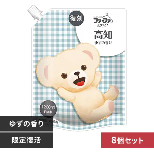 【8個セット】NSファーファ・ジャパン 復刻 ファーファ 高知ゆずの香り 1200ml 【プラザセレクト】_0