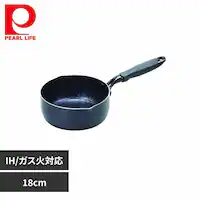 �p�[������ �s���� �ᕽ�� 18cm IH �K�X�ΑΉ� �~�b�h�i�C�g�}�[�u�� �u���b�N HB-5107 