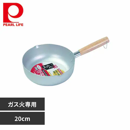 パール金属 行平鍋 雪平鍋 20cm ガス火専用 アルマイト加工 味くらべ HB-6538 【プラザセレクト】_0