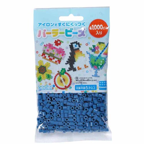 カワダ パーラービーズ 単色 80-15253K デニム_0
