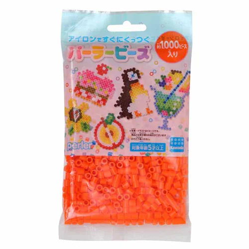 カワダ パーラービーズ 単色 80-15246K タンジェリン【プラザセレクト】_0