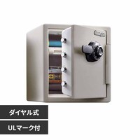 ダイヤル式1時間耐火金庫 ダブグレー JF123CT 【時間指定不可 