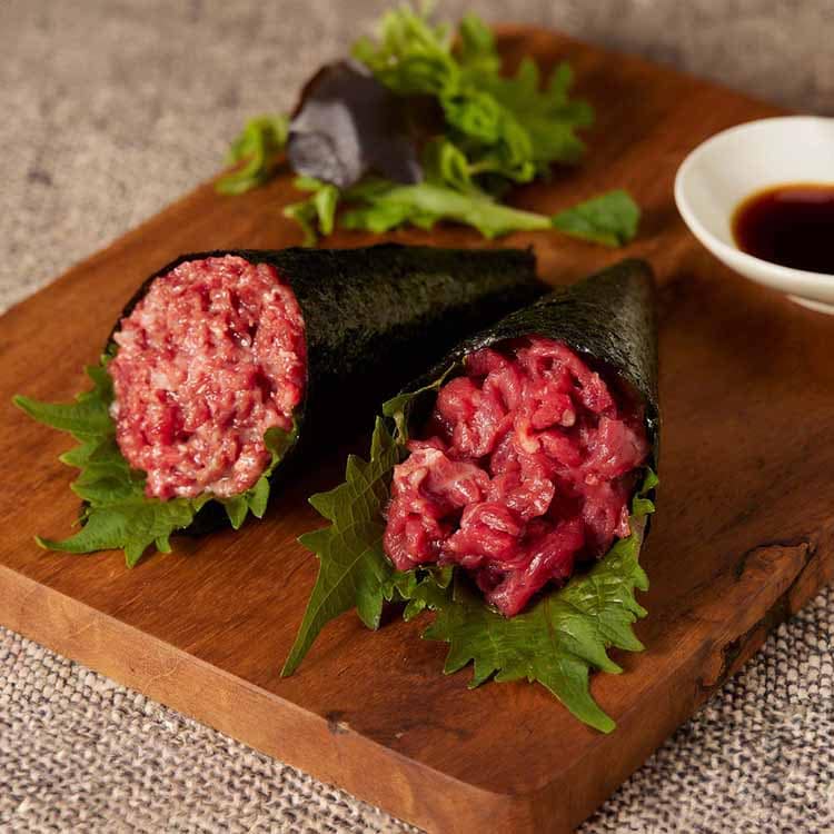 【8%OFFクーポン】【フジチク】ふじ馬刺し 手巻きセット 2521