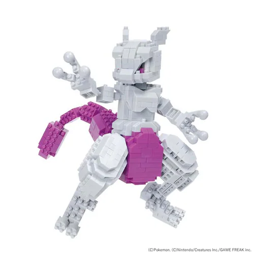 【クリスマスセール】カワダ ナノブロック ポケットモンスター ミュウツー NBPM_101 【プラザセレクト】_0