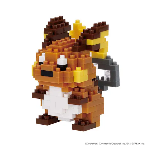 【クリスマスセール】カワダ ナノブロック ポケットモンスター ライチュウ NBPM_105 【プラザセレクト】_0