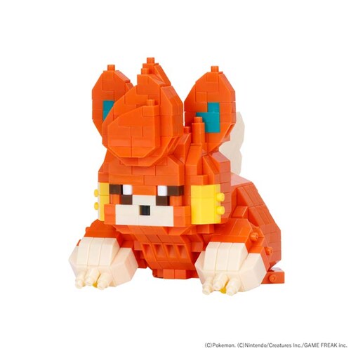 【クリスマスセール】カワダ ナノブロック ポケットモンスター NBPM_R07 パモ【プラザセレクト】_0