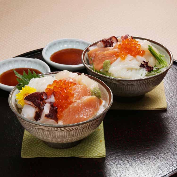 【7%OFFクーポン】北海道産 海鮮丼セット