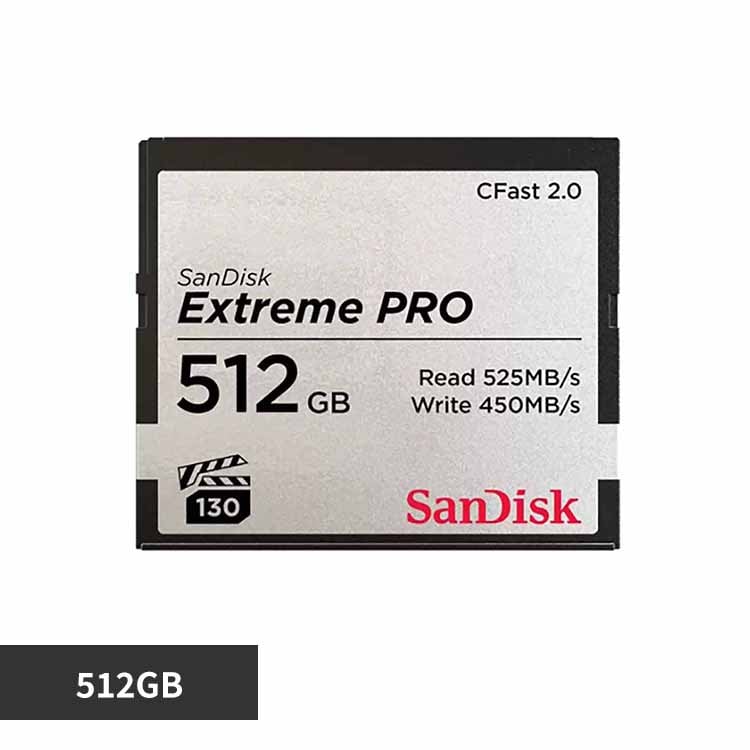 TfBXN SanDisk GNXg[ v CFast 2.0 J[h 512GB SDCFSP-512G-J46D yvUZNgz