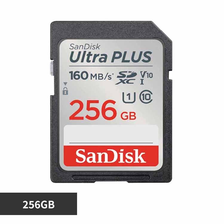 TfBXN SanDisk Ultra PLUS SDXC UHS-IJ[h 256GB SDSDUWL-256G-JN3IN yvUZNgz