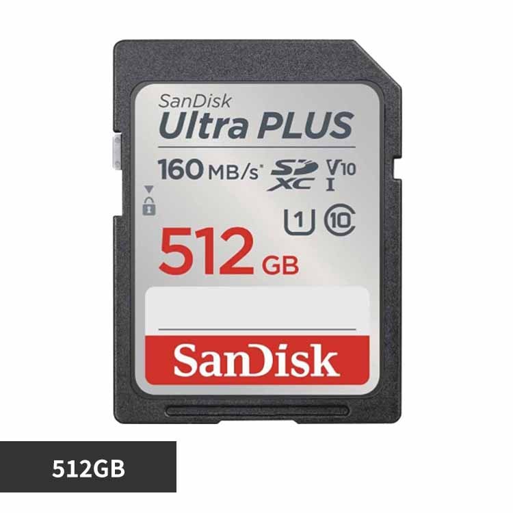 TfBXN SanDisk Ultra PLUS SDXC UHS-IJ[h 512GB SDSDUWL-512G-JN3IN yvUZNgz