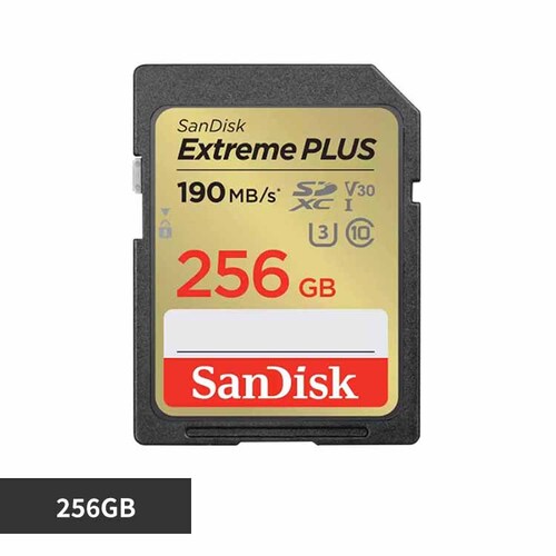 サンディスク SanDisk Extreme PLUS SDXC UHS-Iカード 256GB SDSDXWA-256G-JNJIP 【プラザセレクト】_0