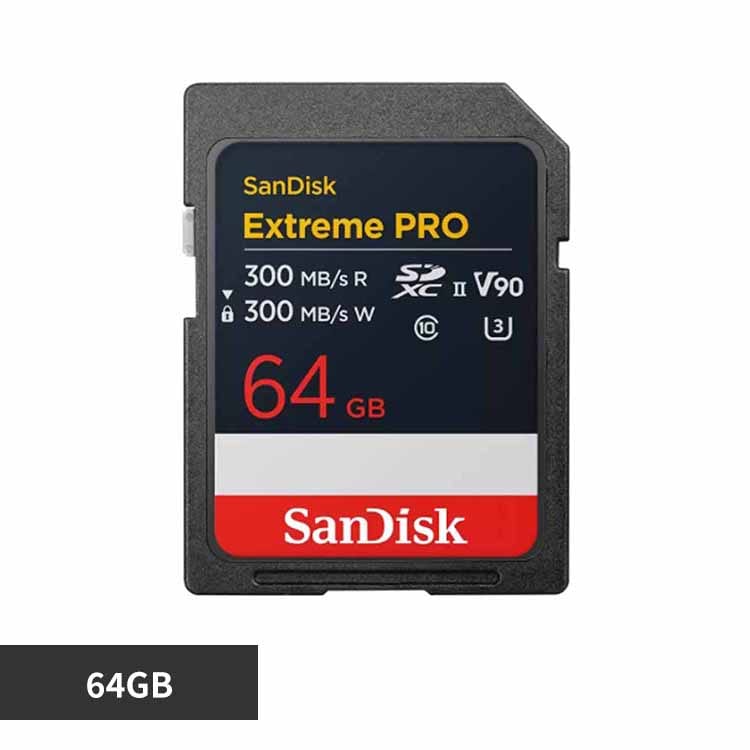 �T���f�B�X�N SanDisk ExtremePro SDXC UHS-II�J�[�h 64GB SDSDXDM-064G-JNJIP �y�v���U�Z���N�g�z