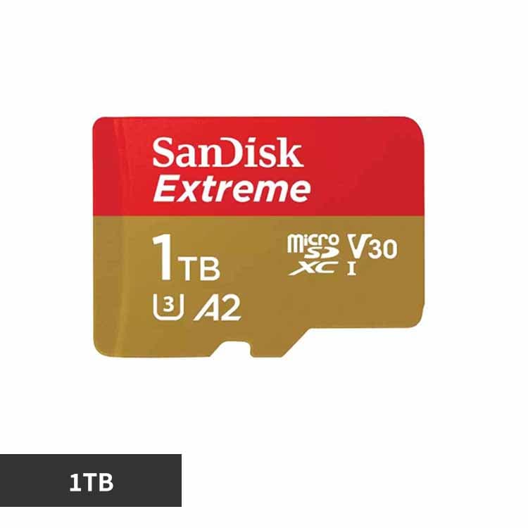�T���f�B�X�N SanDisk Extreme microSDXC UHS-I�J�[�h 1TB SDSQXAV-1T00-JN3MD �y�v���U�Z���N�g�z