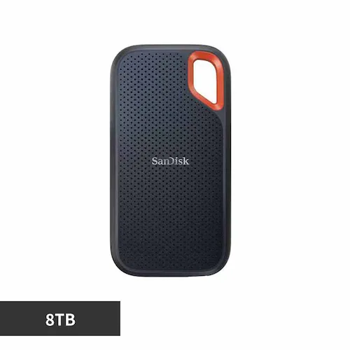 サンディスク SanDisk エクストリーム ポータブルSSD 8TB SDSSDE61-8T00-J25 【プラザセレクト】_0