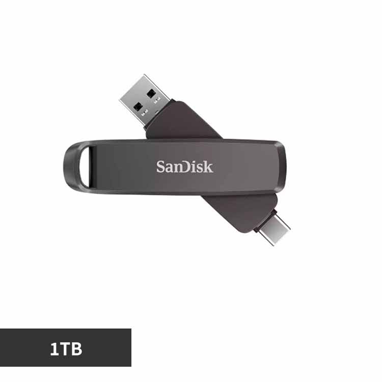 �T���f�B�X�N SanDisk Slim Dual Drive 1TB SDDDE1-1T00-J46 �y�v���U�Z���N�g�z