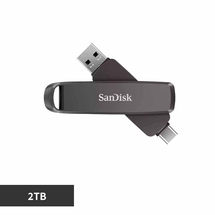 �T���f�B�X�N SanDisk Slim Dual Drive 2TB SDDDE1-2T00-J46 �y�v���U�Z���N�g�z
