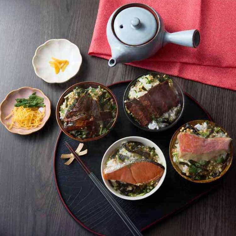 【7%OFFクーポン】出汁茶漬け御膳 4種セット ADT-04