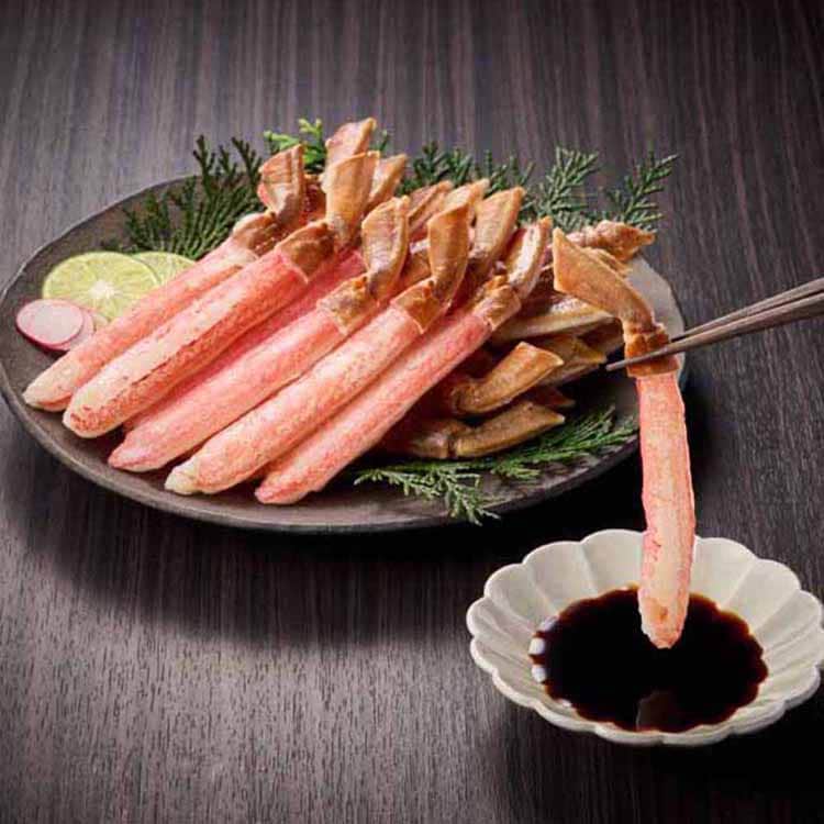 【7%OFFクーポン】生ズワイ棒ポーション (生食用) 11782703