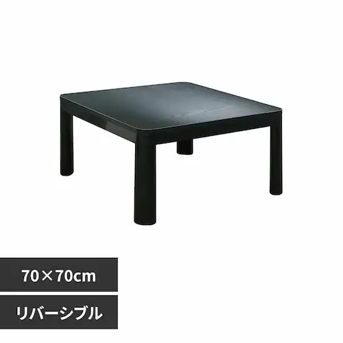 (株)藤田電機商会 カジュアルこたつ BK FK-7025BK 【プラザセレクト】_0