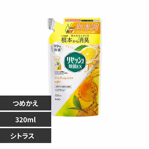 花王 リセッシュ除菌EX 詰め替え アールグレイ&シトラス【プラザセレクト】_0
