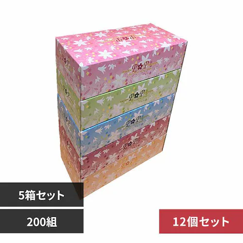 【12個】200W POPティシュ 【プラザセレクト】_0