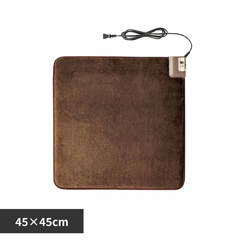 ワタナベ工業 ホットマット 58×58cm ブラウン WA-58E 【プラザセレクト】_0