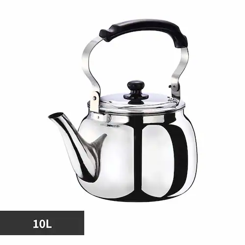 LIV PLUS 大型ステンレスケトル 10L IH対応 ND-5378 【プラザセレクト】_0