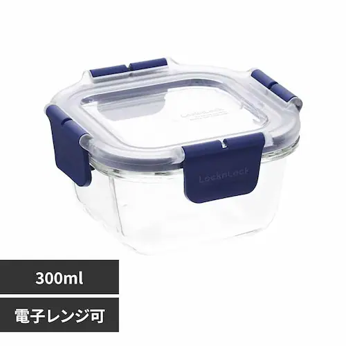 LIV PLUS 保存容器 スクエア 300ml LBG205 【プラザセレクト】_0