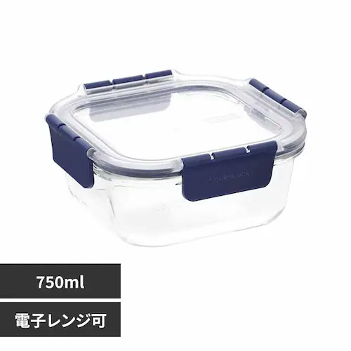 LIV PLUS 保存容器 スクエア 750ml LBG224 【プラザセレクト】_0