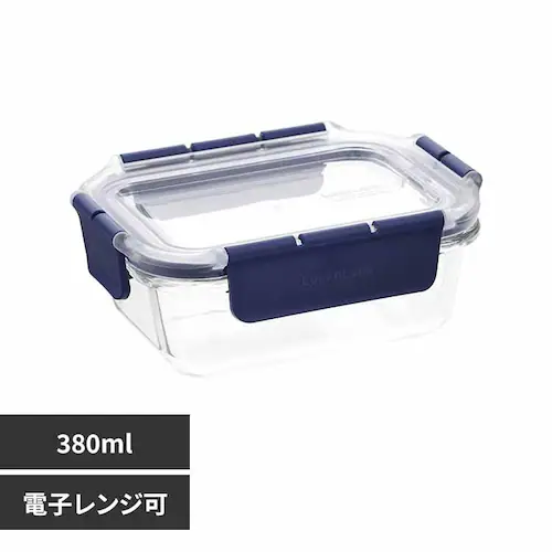 LIV PLUS 保存容器 長方形 380ml LBG422 【プラザセレクト】_0
