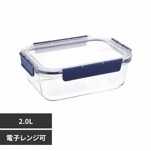 LIV PLUS 保存容器 長方形 2.0L LBG455 【プラザセレクト】_0