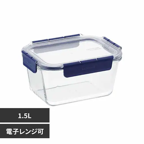 LIV PLUS 保存容器 レクタンギュラー 1.5L トップクラス LBG449 【プラザセレクト】_0
