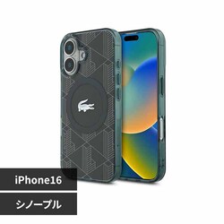 LACOSTE iPhone 16 �P�[�X LCHMP16SUBSE �V�m�[�v���y�v���U�Z���N�g�z