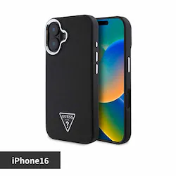 GUESS iPhone 16 �P�[�X �u���b�N GUHMP16SPGTSPSK �y�v���U�Z���N�g�z