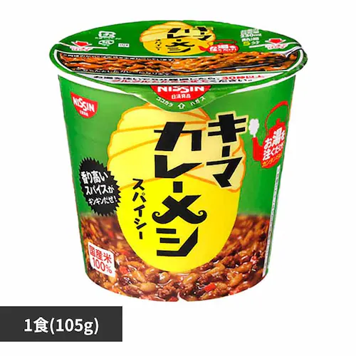 【最短賞味期限 2025/12/4】日清 キーマカレーメシ スパイシー _0