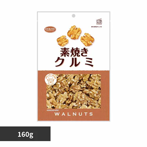 共立食品 素焼きクルミ徳用 くるみ 素焼き おつまみ ナッツ おやつ n-3系脂肪酸 鉄 食物繊維 徳用 無塩_0