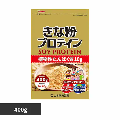 山本漢方製薬 きな粉プロテイン 400g 【プラザセレクト】_0
