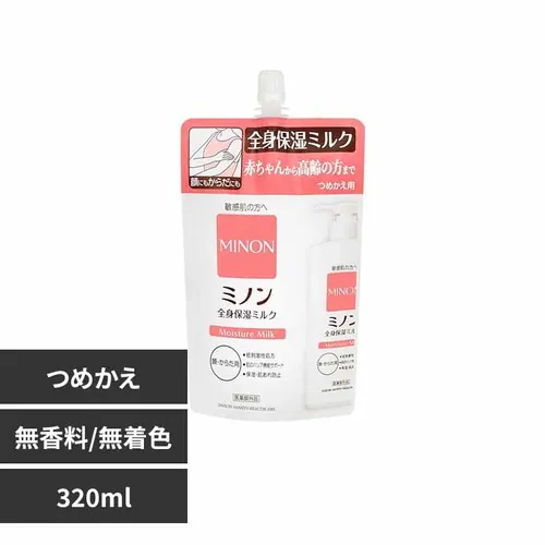 第一三共ヘルスケア ミノン 全身保湿ミルク詰替え320ml 【プラザセレクト】_0