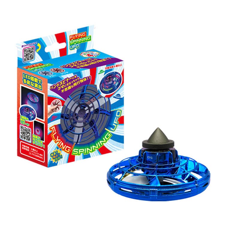 フライングスピニングUFO 赤【プラザセレクト】 7337357 │アイリス