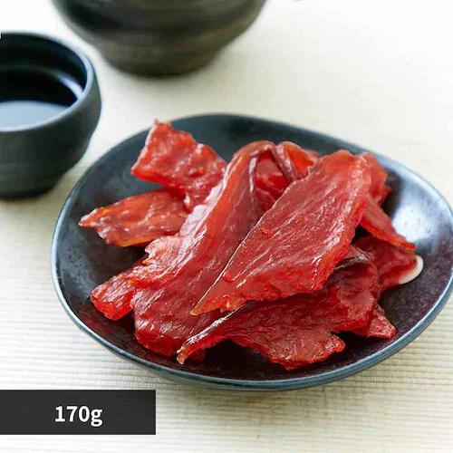 網走水産 【簡易包装】皮なしやわらか鮭とば 170g SM00010550 【プラザセレクト】_0