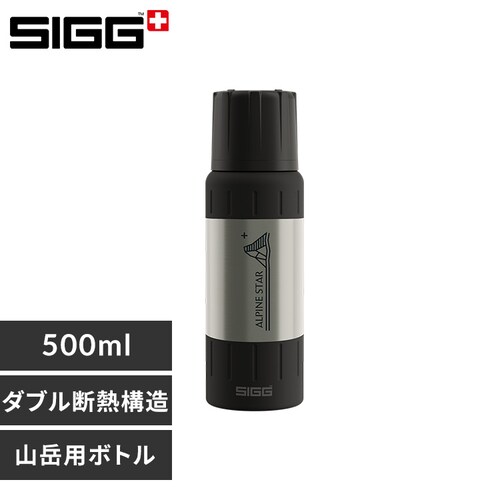 水筒 500ml 保温 保冷 真空二重構造 ブラッシュド_0