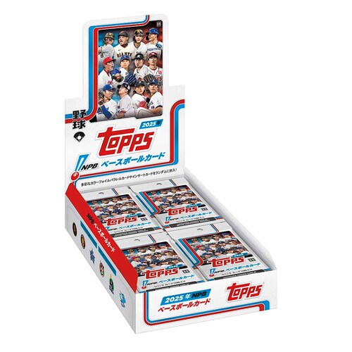 TOPPS 2025 TOPPS NPB �x�[�X�{�[���J�[�hBOX �y�v���U�Z���N�g�z_0
