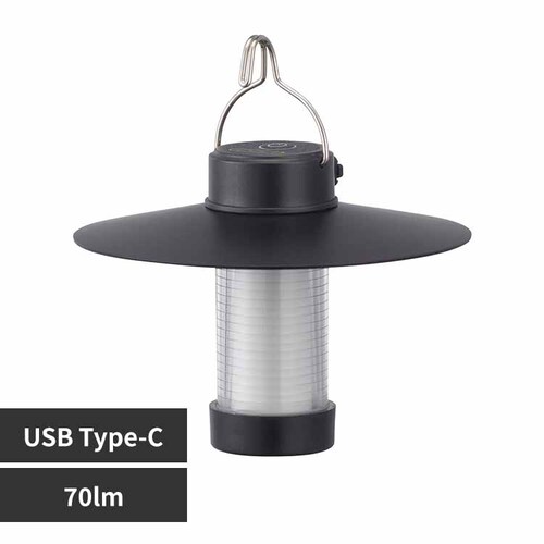 オーム電機 アウトドアランタン 70lm充電式 LN-C07A5 【プラザセレクト】_0