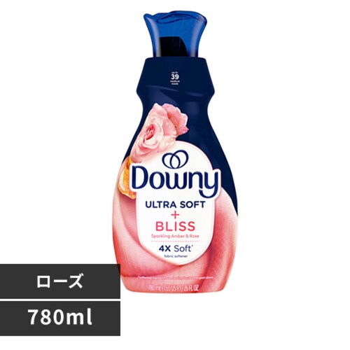 P&G ダウニー ウルトラソフト 780ml ブリスアンバー&ローズ_0