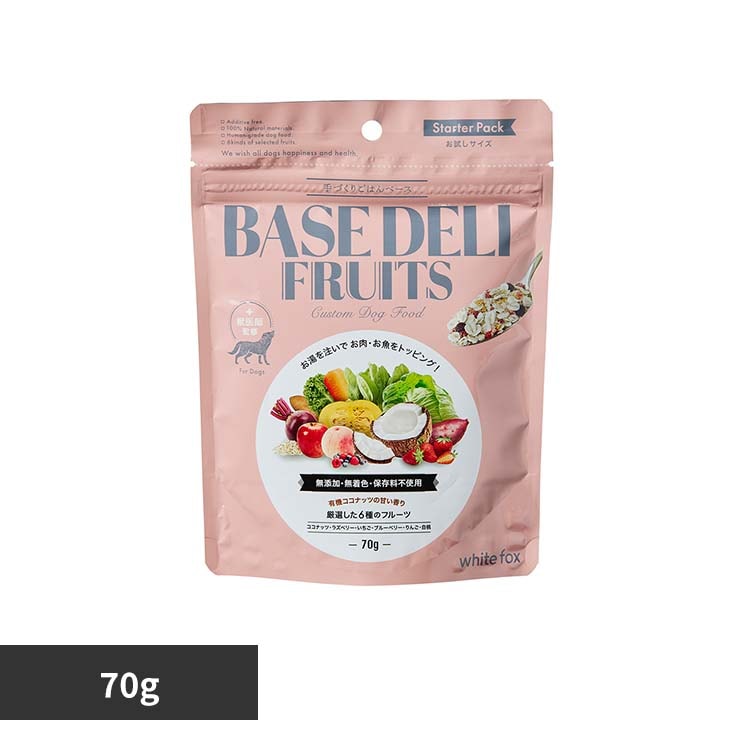 �z���C�g�t�H�b�N�X BASE DELI FRUIT(�x�[�X�f�� �t���[�c) 70g �y�v���U�Z���N�g�z