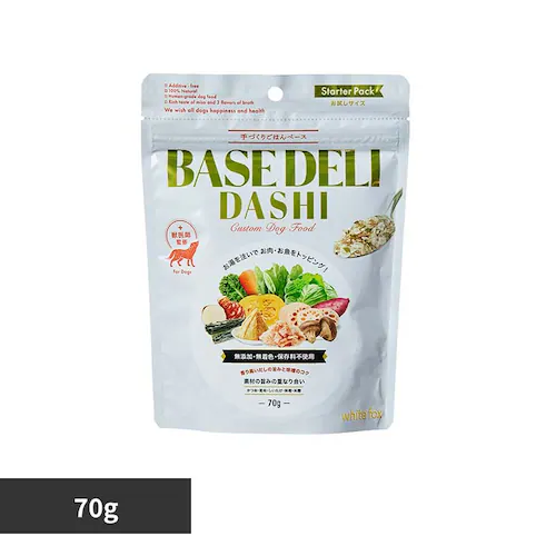 ホワイトフォックス BASE DELI DASHI(ベースデリ だし) 70g 【プラザセレクト】_0