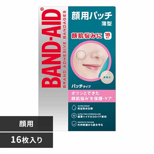 Kenvue バンドエイド 顔用パッチ 16枚 【プラザセレクト】_0